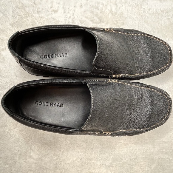 Cole‎ Haan Mens Tucker Venetian Black Slip On Loafers Sz 10.5W CO3557 - Picture 8 of 10